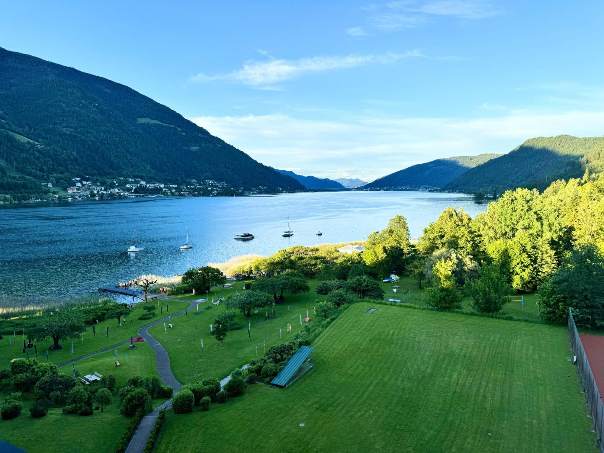 Apartment Am Ossiacher See Mit Seeblick Landskron Exterior foto